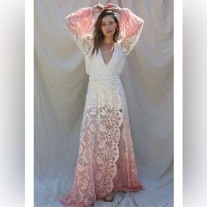 SOLD Reflection Lapis Gown